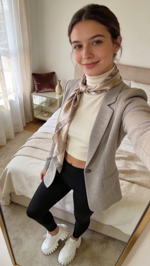 Athleisure Luxe: The Zoom-to-Zest Getup