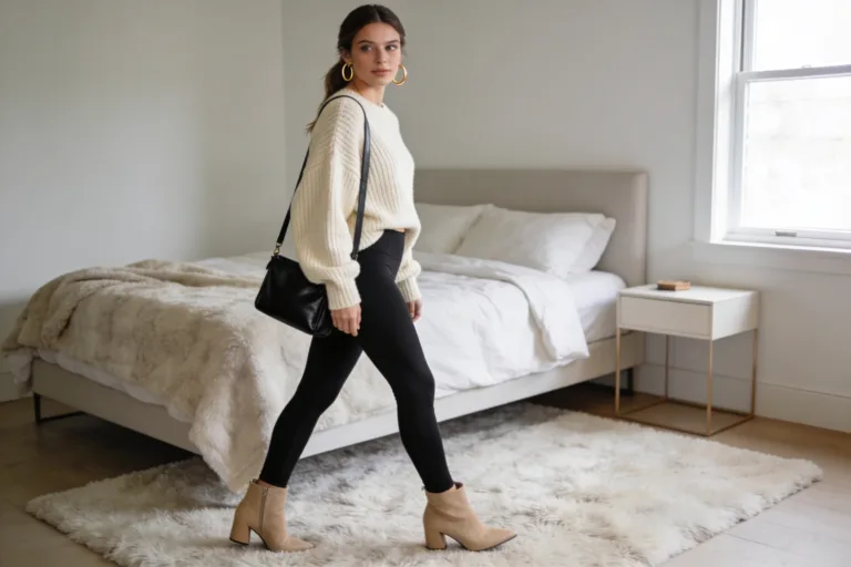 Casual Leggings Outfits Perfect for Running Errands: Easy Chic