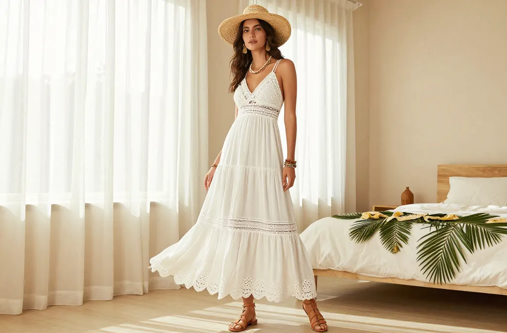 Vacation Outfit Ideas Featuring Boho Summer Styles: Sun-Kissed Chic