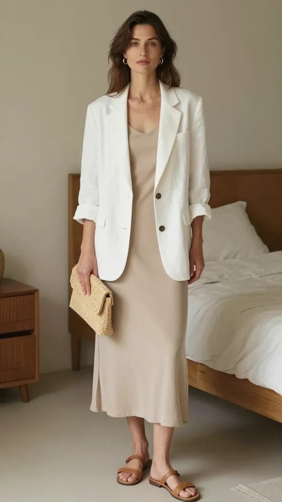 Sleek Linen Chic That Feels Like a Cool Breeze