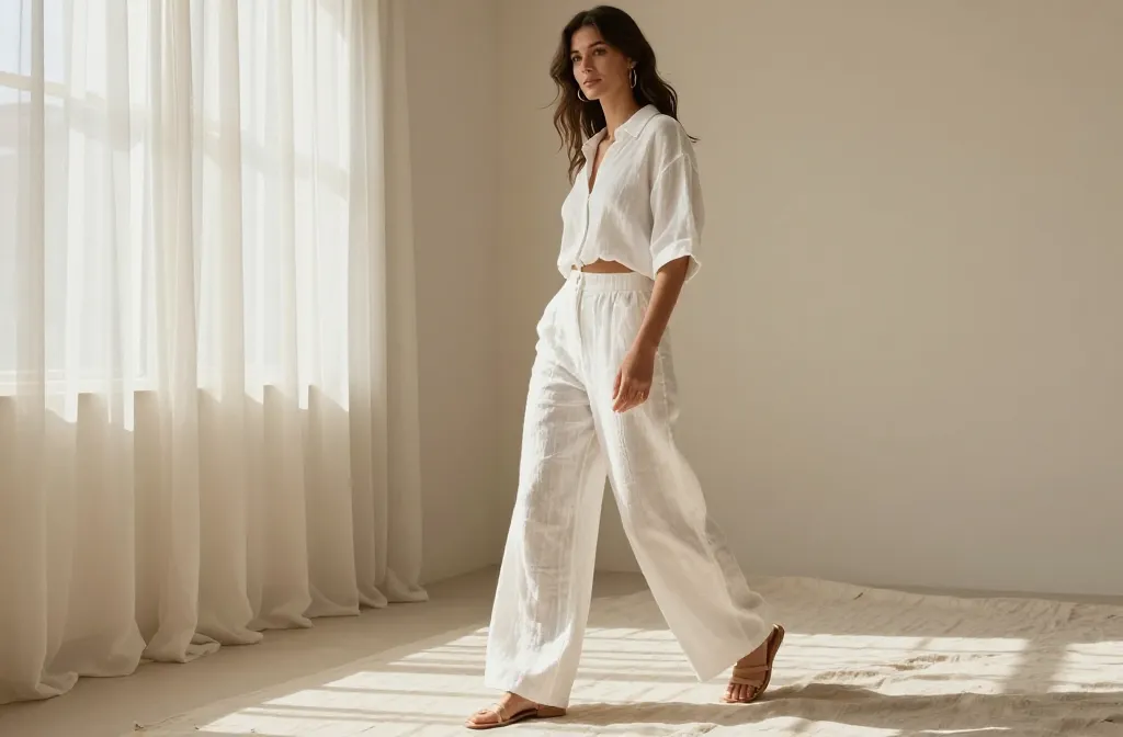 Wide Leg Linen Outfit Ideas Women Love Wearing: Effortless Chic for Summer