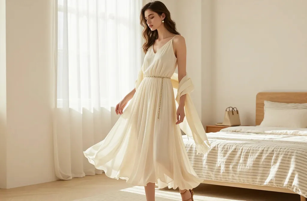 Romantic Summer Outfit Ideas with Flowing Silhouettes: Dreamy Style Edit