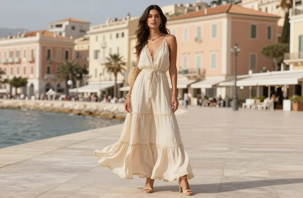 8 European Summer Outfits Styled with Boho Maxi Dresses: Chic & Easy