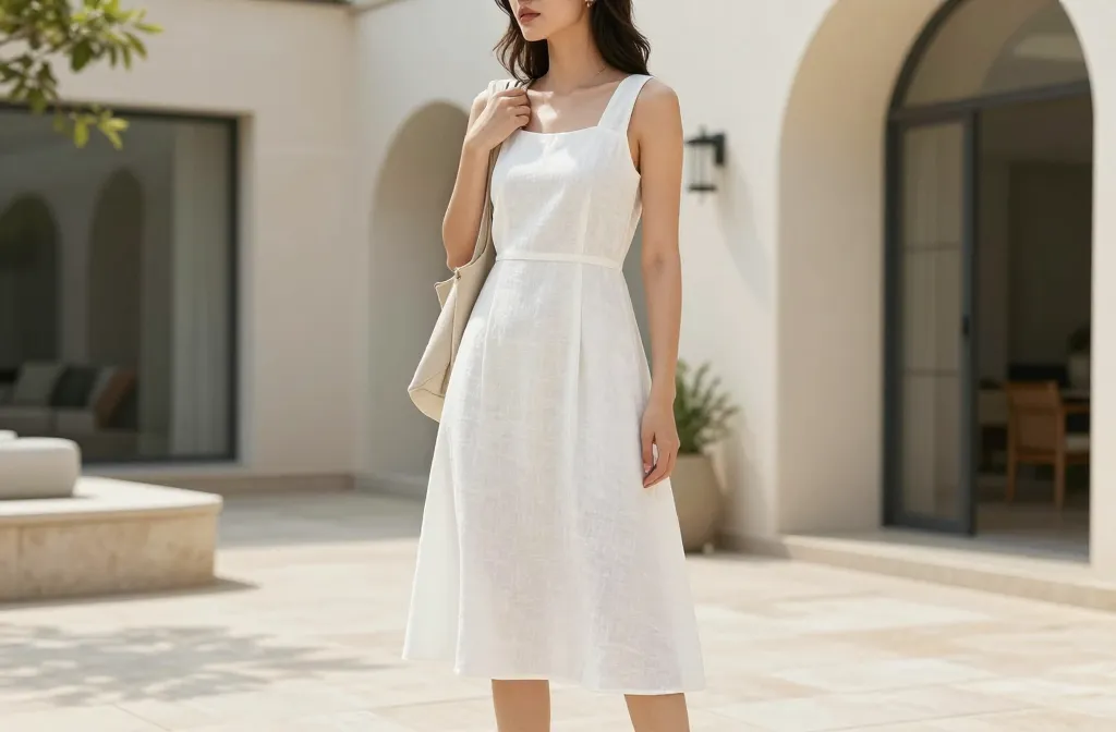 8 White Dress Outfit Ideas Women Save Every Year: Timeless Glow