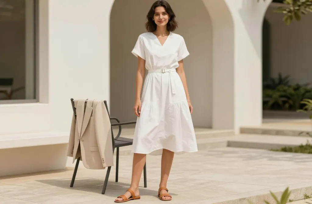 10 Minimal White Summer Dress Outfit Ideas You’Ll Love