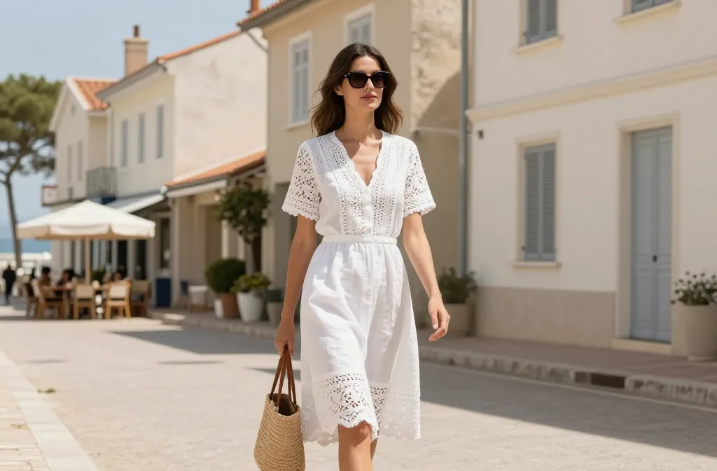 10 Elegant White Dresses for European Summer Style: Chic Picks