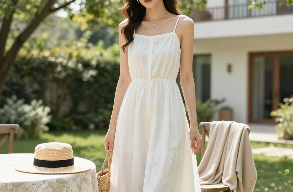10 Summer Outfits Aesthetic Featuring White Sundresses: Breezy Looks