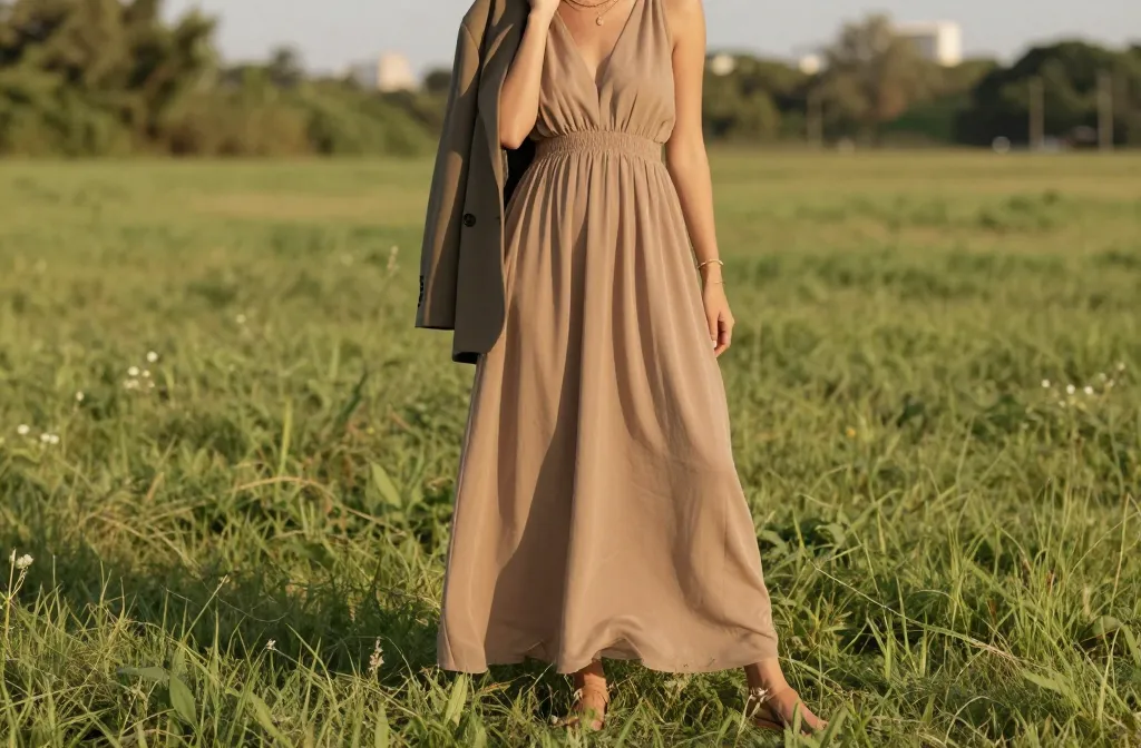 8 Spring Dress Outfits Featuring Maxi Dresses: Effortless Spring Style