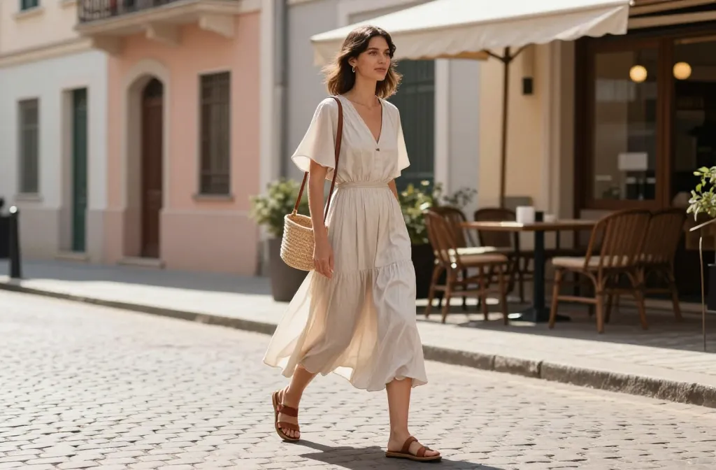 9 European Summer Outfits Using Light Summer Dresses: Chic Hacks
