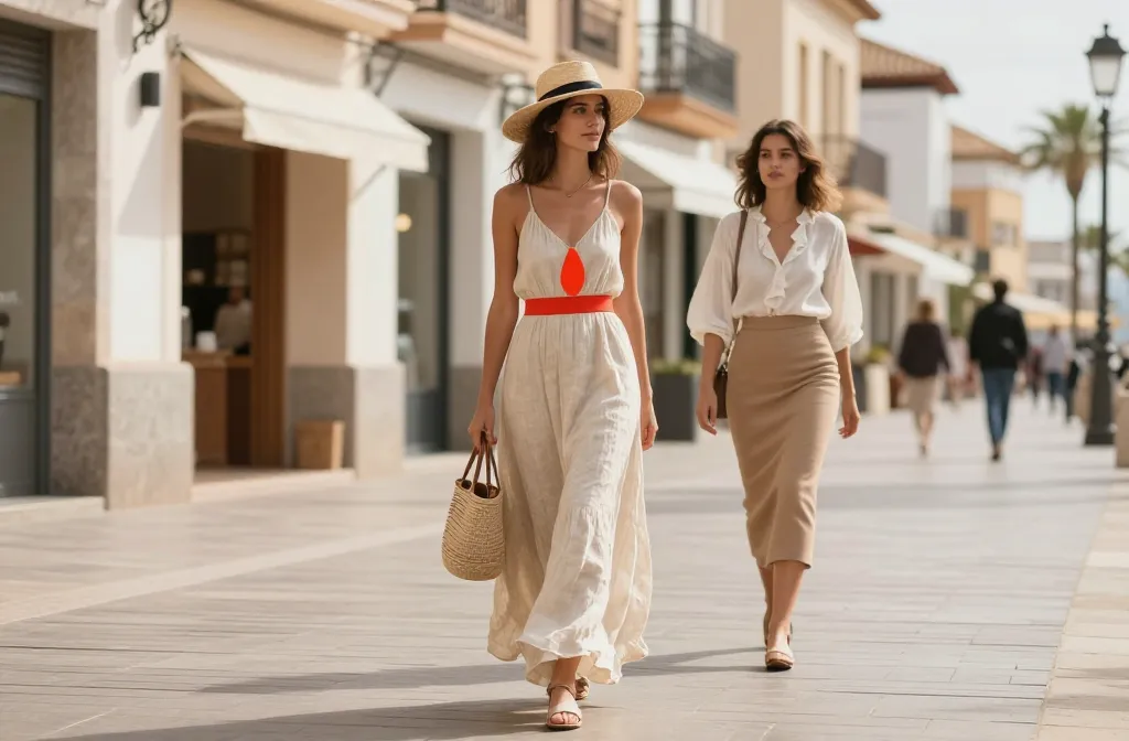 9 European Inspired Long Skirt Summer Looks: Breezy Style Magic