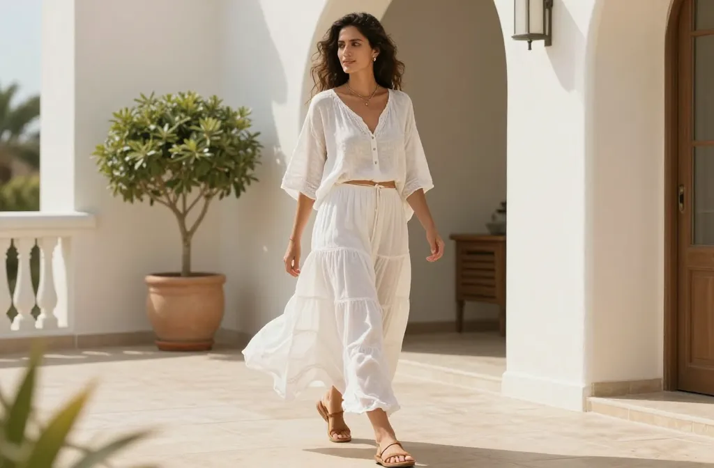 8 Relaxed Summer Fits with Boho Style Skirts for Sunny Vibes