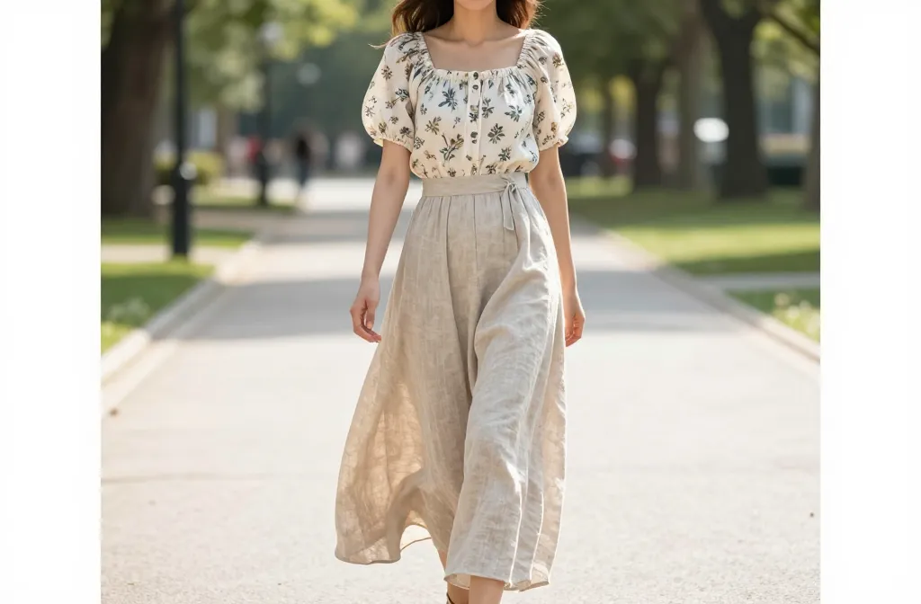 10 Cute Summer Dresses and Long Skirt Outfit Ideas You’Ll Love