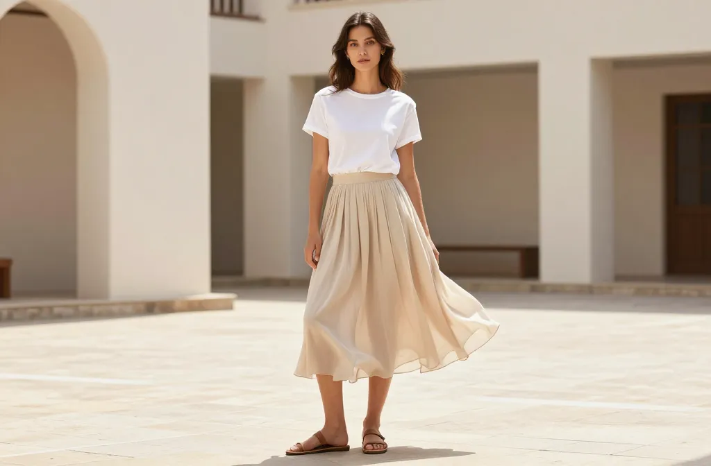 9 Cute Summer Outfits with Lightweight Skirt Looks You’Ll Love