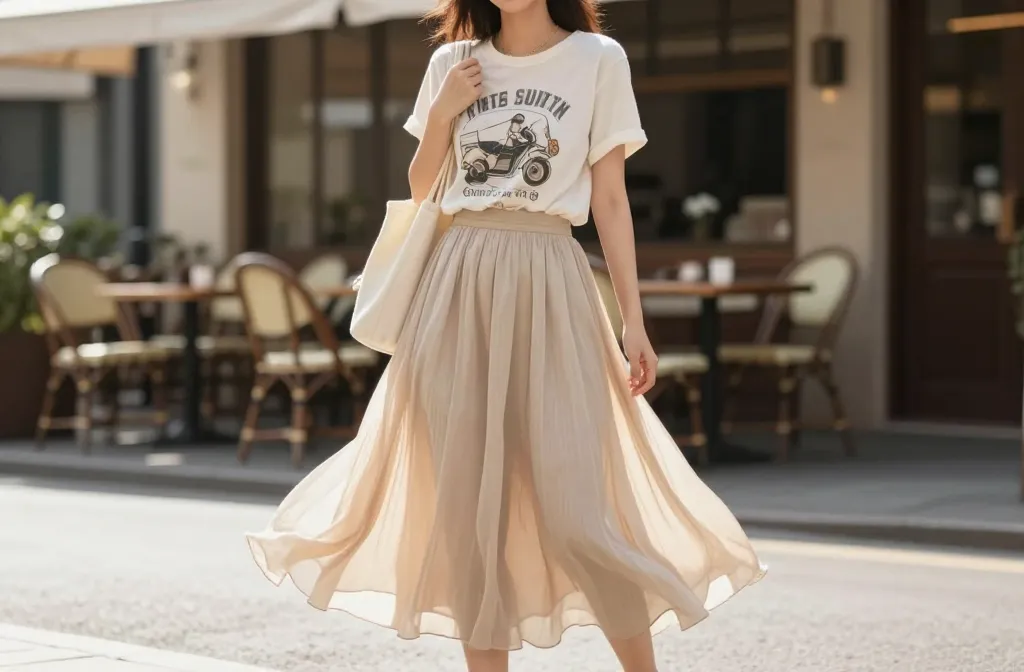 10 Long Skirt Outfit Ideas for Cute Summer Outfits You’Ll Love