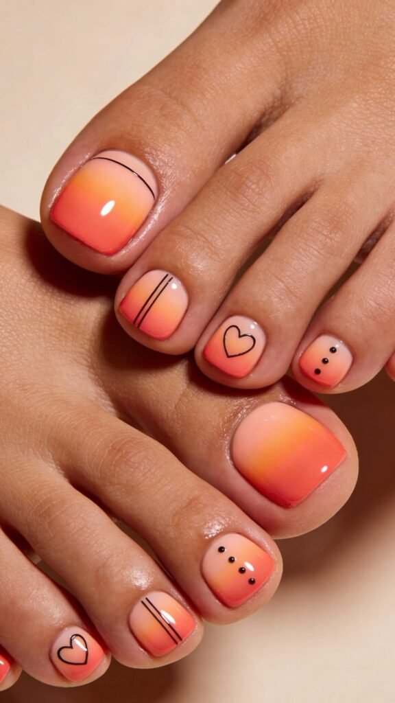 Ombre Sunset Dip