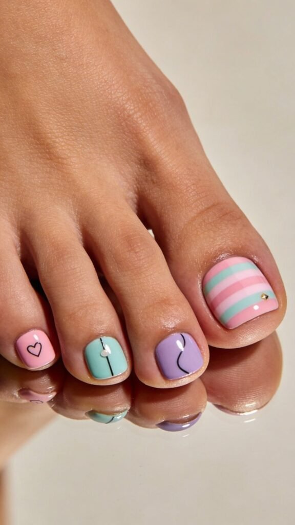 Candy Stripe Pastels