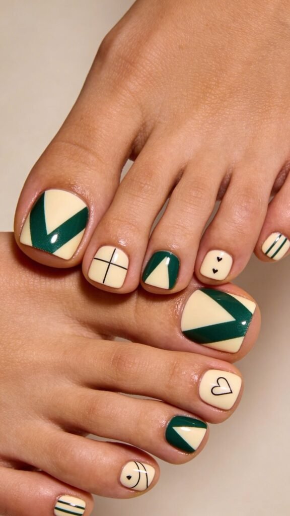 Forest Green V-Block