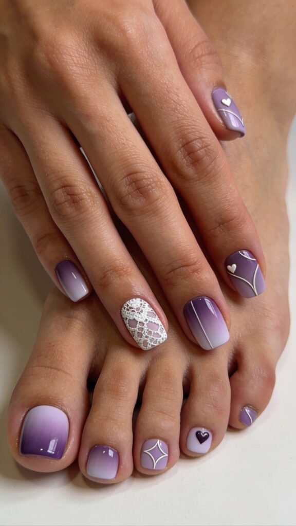Lavender Lace Ombre