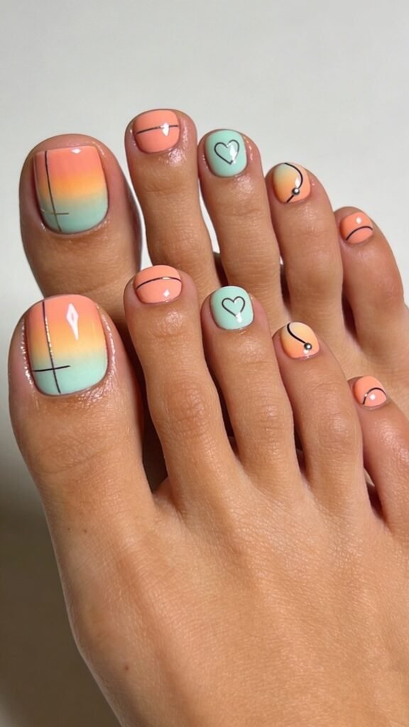 Sunrise Peach Peppermint