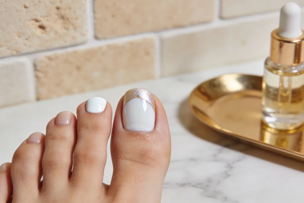 White Toe Nail Designs That Look Expensive: Luxe at Home