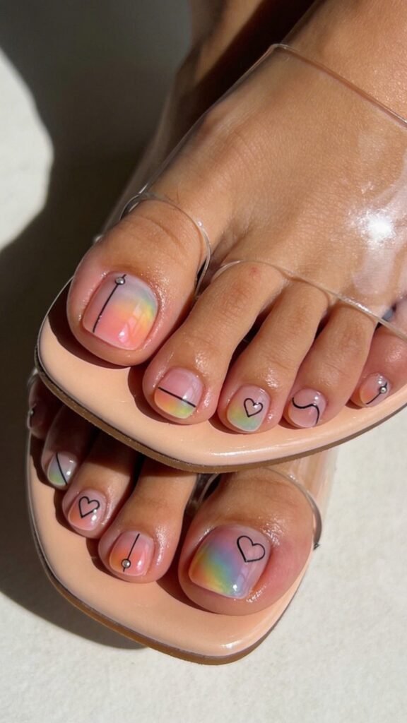 Jelly Shoe-In: Sheer Color Gradients