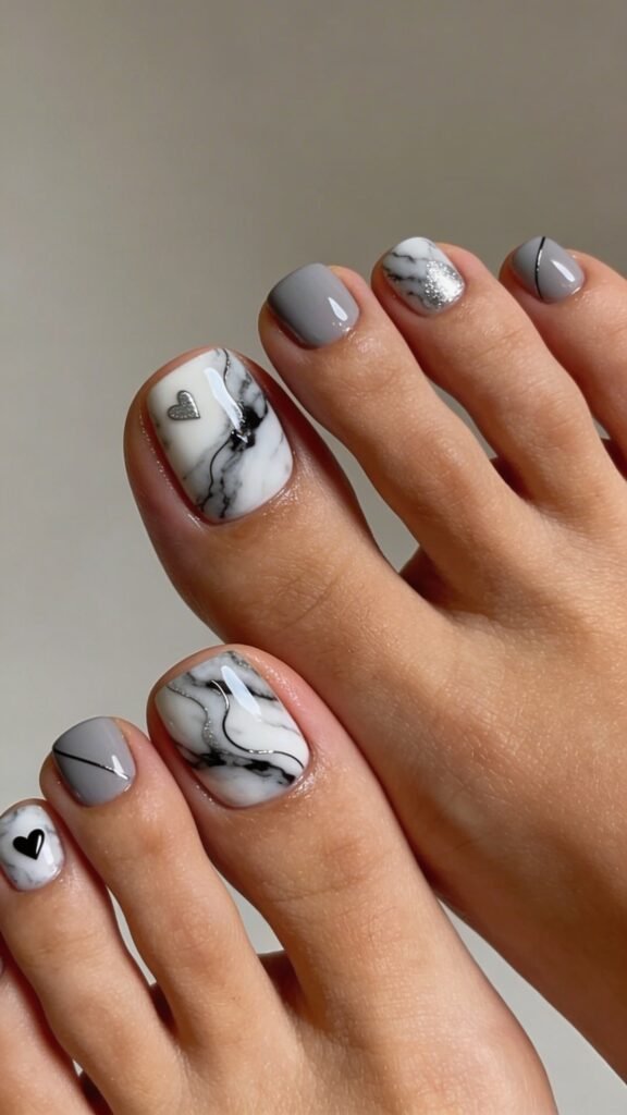Marble Foot Art That Feels Expensive