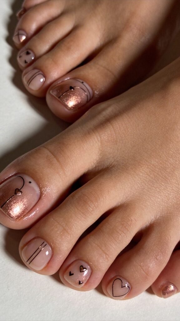 Sheer Rose Gold For Subtle Warmth