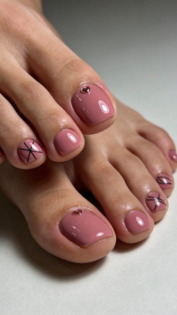 Powder Puff Pink with a Matte Finish