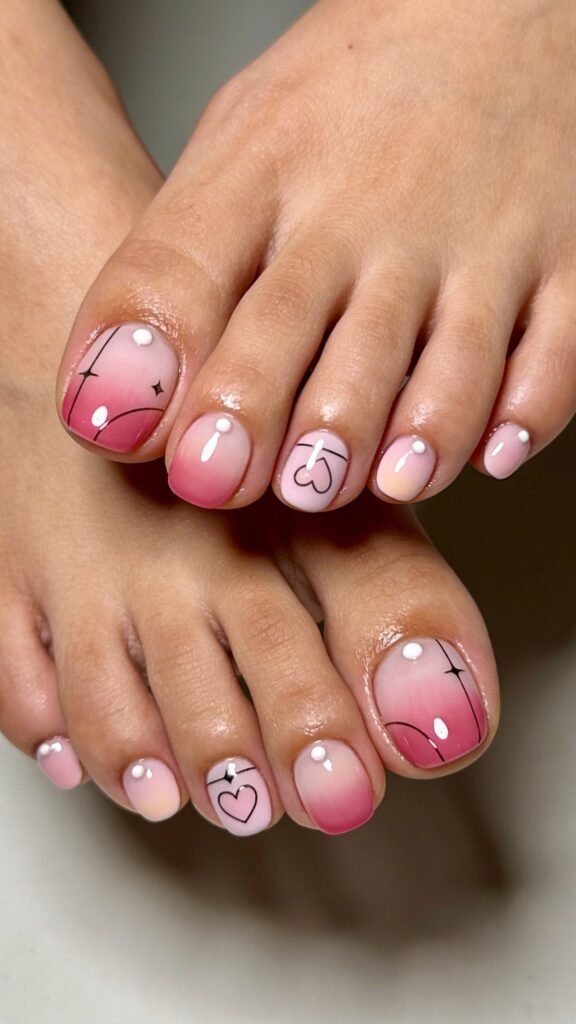 Candy-Coated Gradient: Ombre Glow