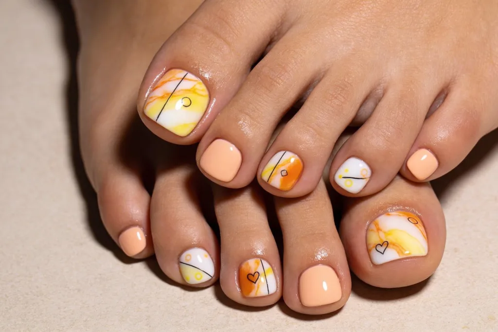 30 Toe Nail Designs That Are Trending Right Now: Hot Picks
