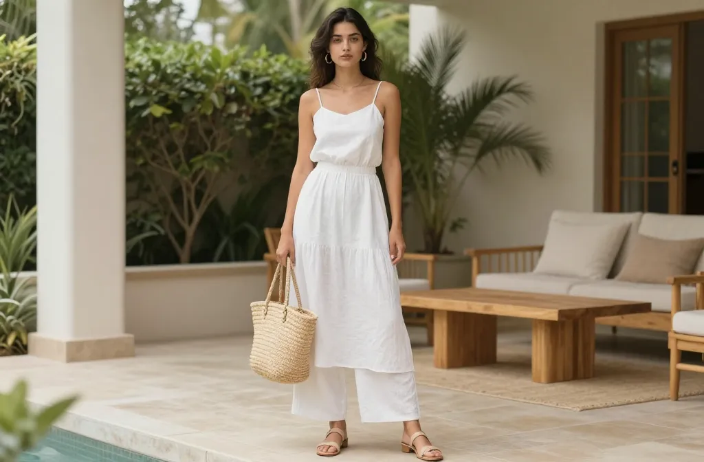 11 White Summer Outfit Ideas That Feel Relaxing: Cool & Calm Looks