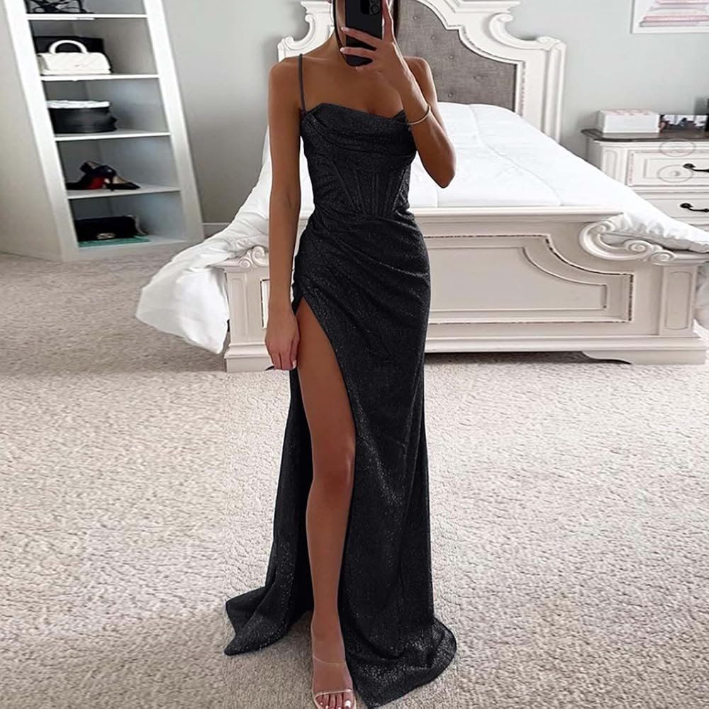 High Slit Prom Dress