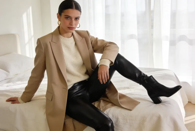 Minimalist Leggings Outfits That Look Elegant: Effortless Polish in 60s