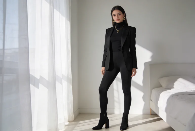 Black Leggings Outfit Ideas That Always Work: 5 Looks to Try Now