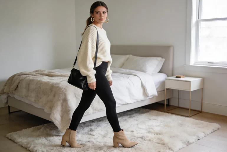 Casual Leggings Outfits Perfect for Running Errands: Easy Chic