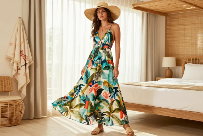 Tropical Boho Outfit Ideas Women Save on Pinterest: Chic Vacation Looks