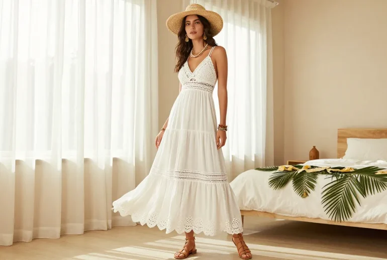Vacation Outfit Ideas Featuring Boho Summer Styles: Sun-Kissed Chic
