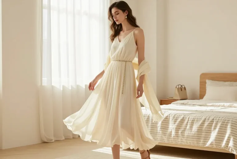Romantic Summer Outfit Ideas with Flowing Silhouettes: Dreamy Style Edit