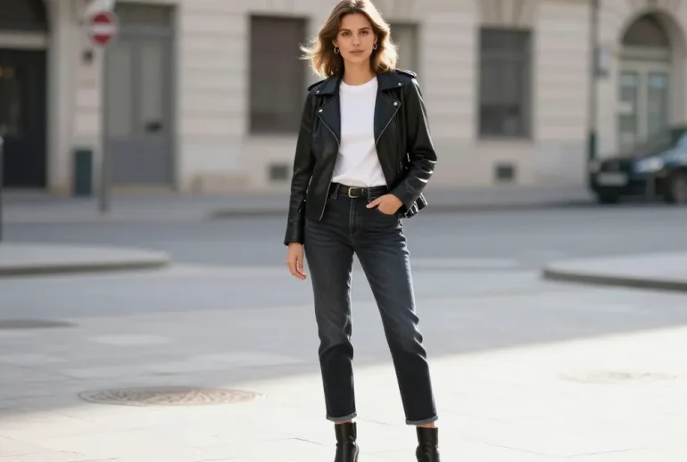 10 Leather Jacket Styling Tips Fashion Girls Love: Effortless Chic