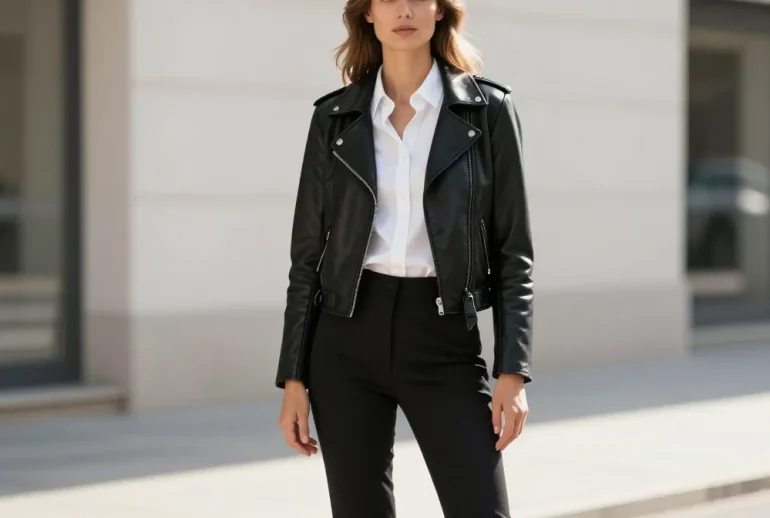 7 Leather Jacket Looks Everyone Is Saving Right Now You Won’T Regret