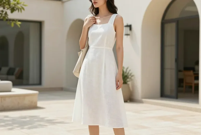 8 White Dress Outfit Ideas Women Save Every Year: Timeless Glow