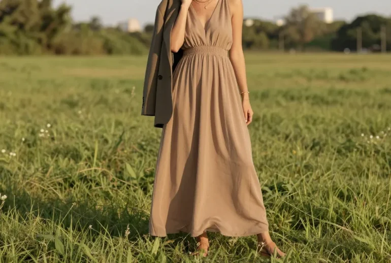 8 Spring Dress Outfits Featuring Maxi Dresses: Effortless Spring Style