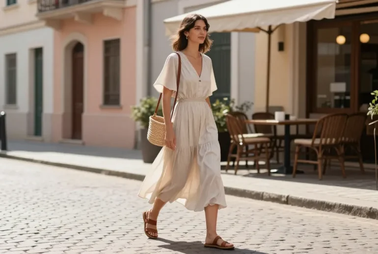 9 European Summer Outfits Using Light Summer Dresses: Chic Hacks