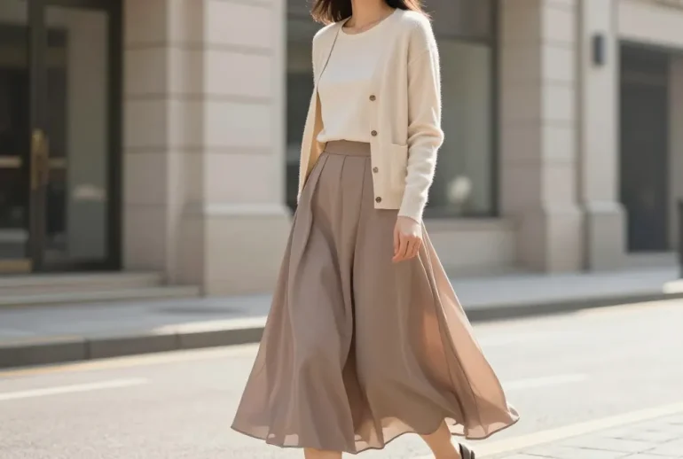 8 Long Skirt Outfit Ideas for Modest Fashion Outfits: Chic & Confident