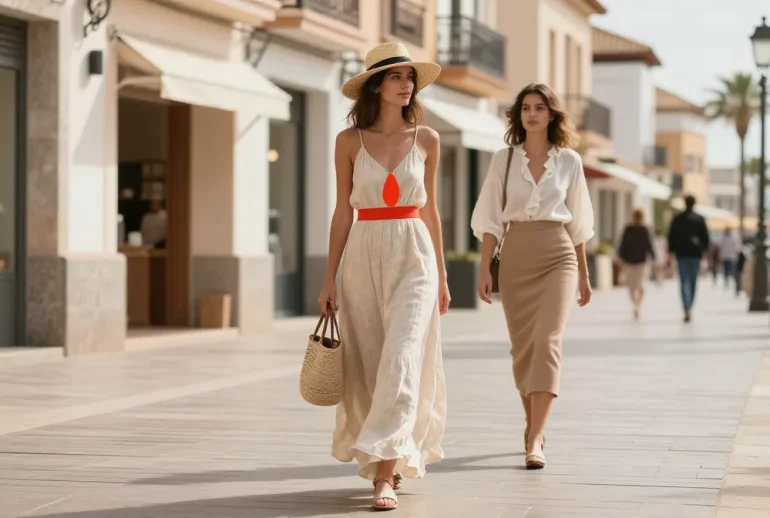 9 European Inspired Long Skirt Summer Looks: Breezy Style Magic