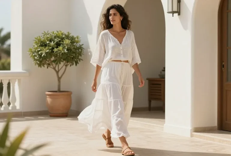8 Relaxed Summer Fits with Boho Style Skirts for Sunny Vibes