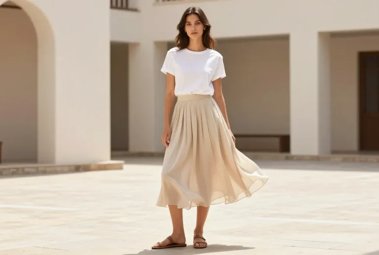 9 Cute Summer Outfits with Lightweight Skirt Looks You’Ll Love