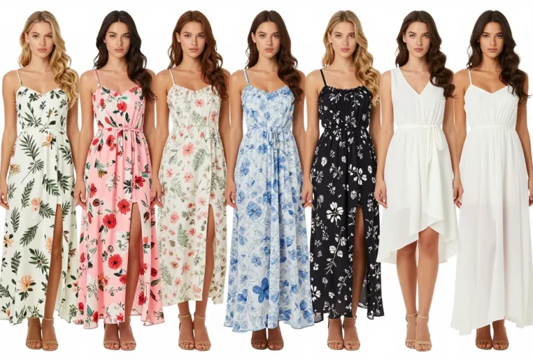 9 Cute Summer Dresses Styled As Maxi Looks: Maxi Magic