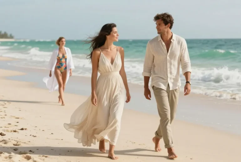 10 Beach Outfit Women Love for Honeymoon Photos: Dreamy Styles