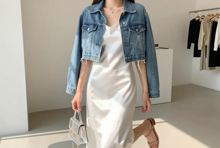 10 Affordable White Dress and Denim Jacket Outfits That Look So Expensive: Chic on a Budget